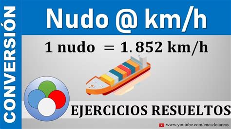 convertir nudos a km|Convertir Nudos a Kilómetros por hora (knot → km/h)